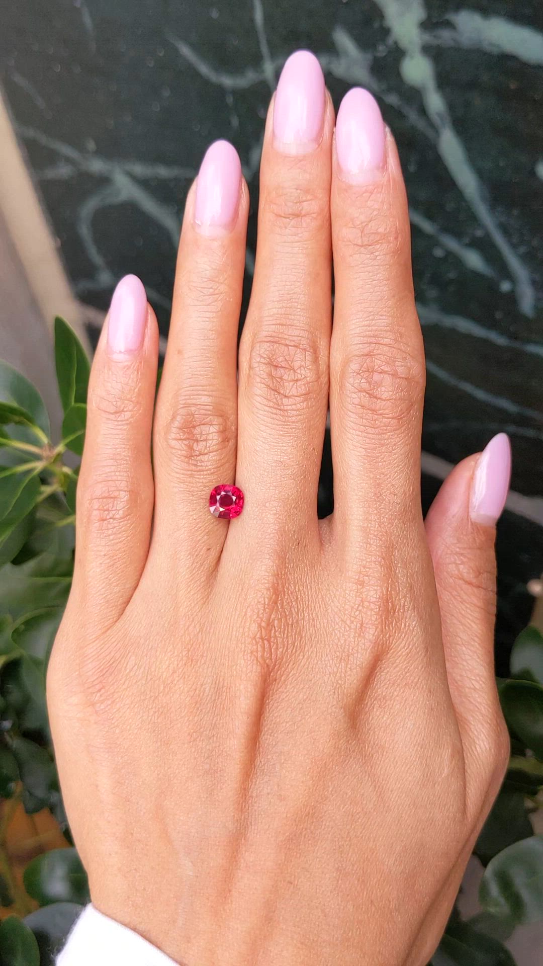1.20 Ct. Ruby from Mozambique Size Video