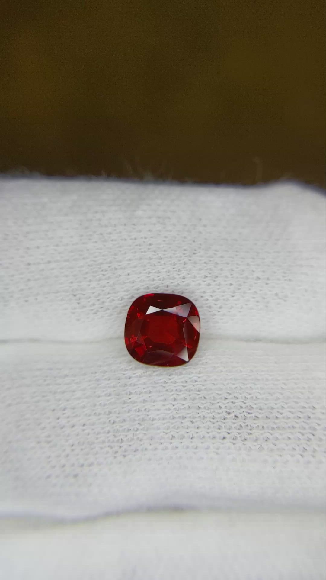 1.41 Ct. Ruby from Mozambique Size Video
