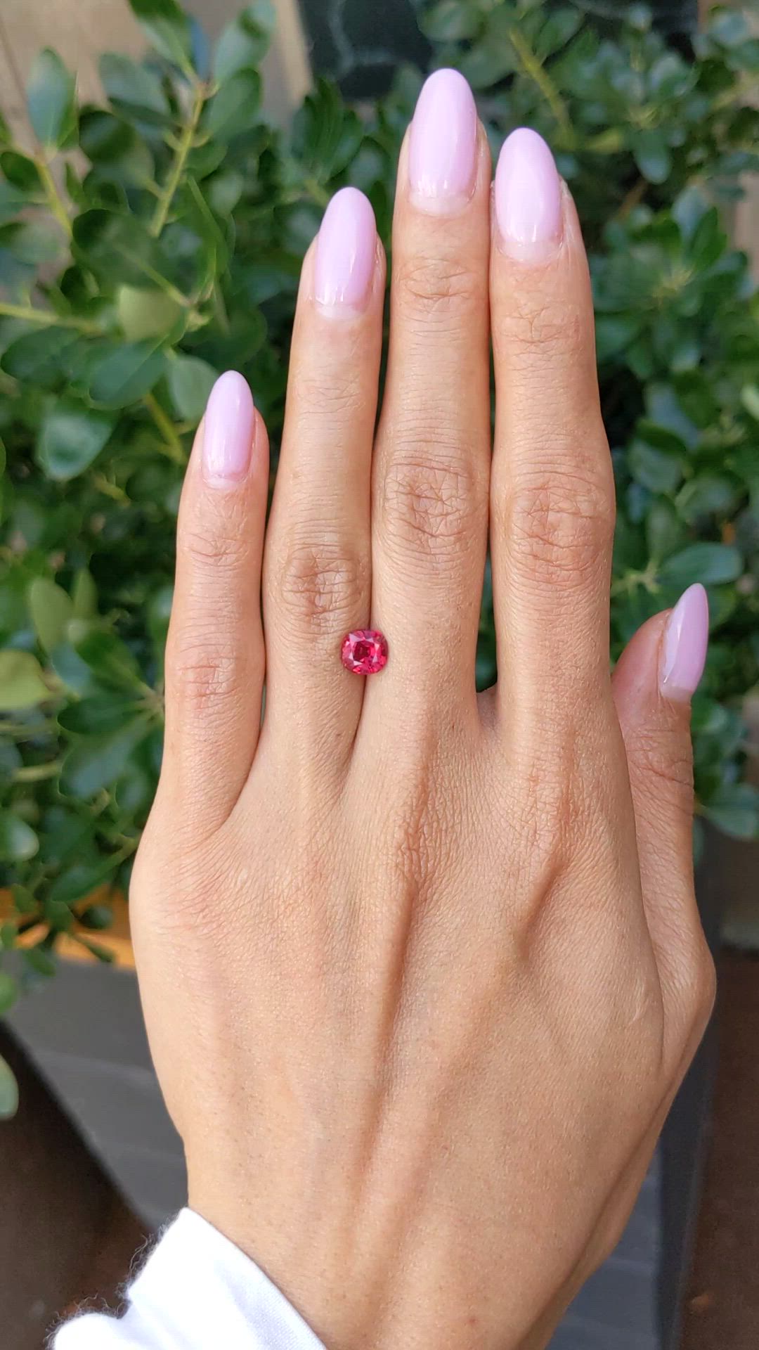 1.42 Ct. Ruby from Mozambique Size Video