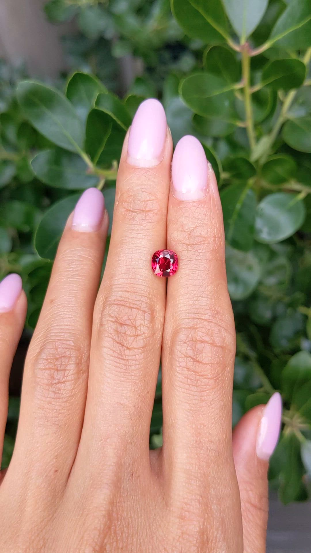 1.48 Ct. Ruby from Mozambique Size Video