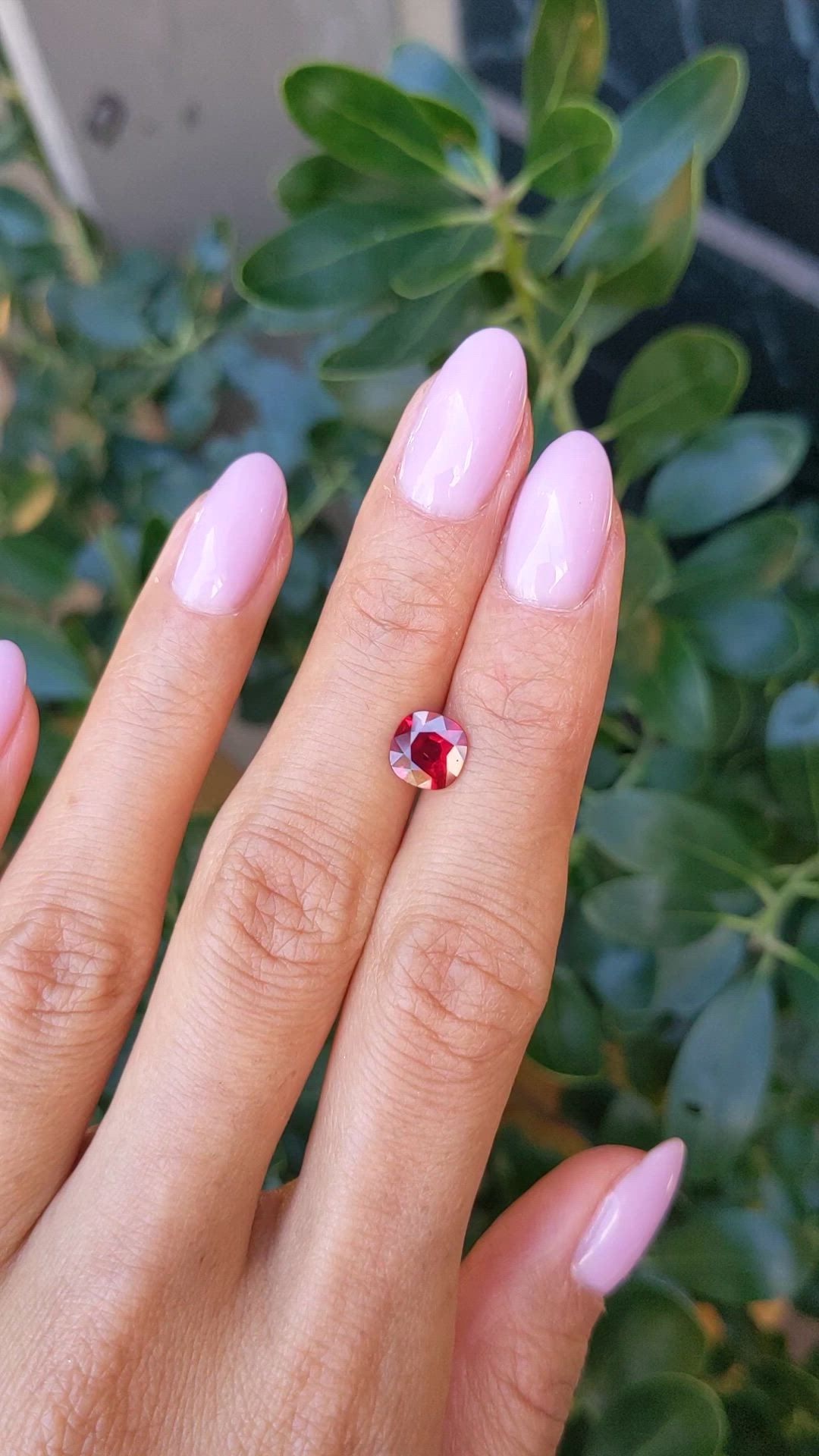1.28 Ct. Ruby from Mozambique Size Video