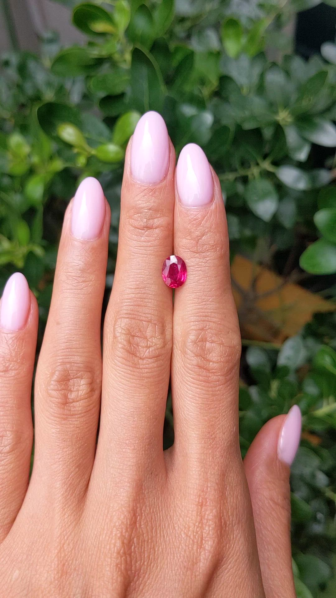 1.22 Ct. Ruby from Mozambique Size Video