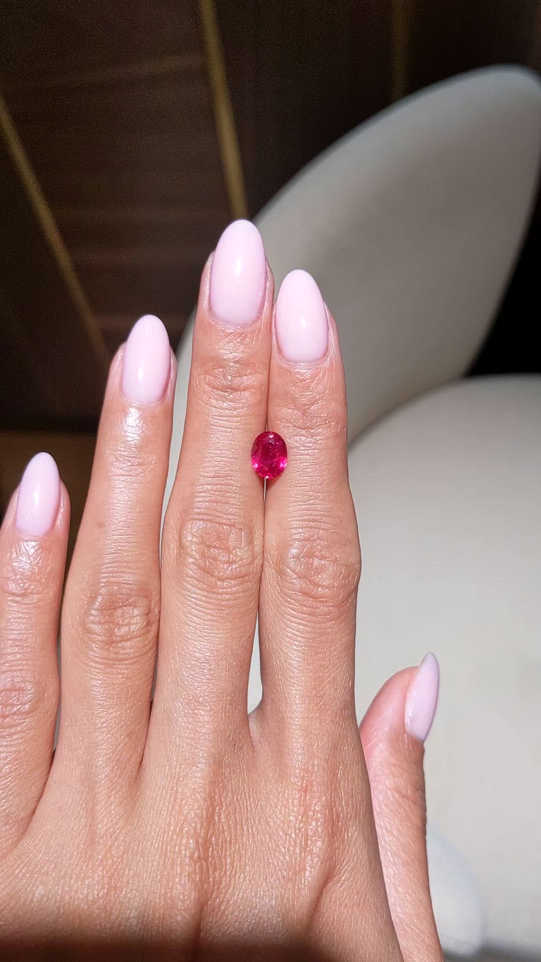 1.22 Ct. Ruby from Mozambique Size Video