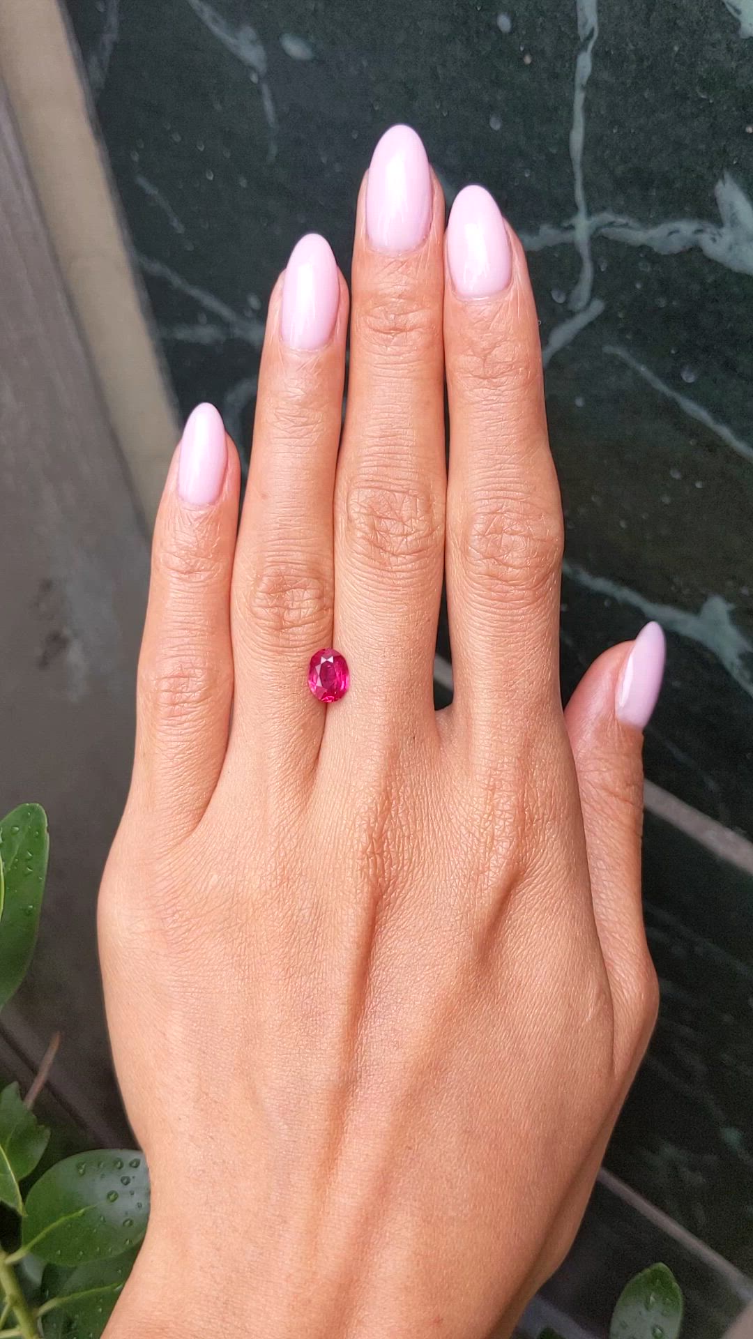 1.22 Ct. Ruby from Mozambique Size Video