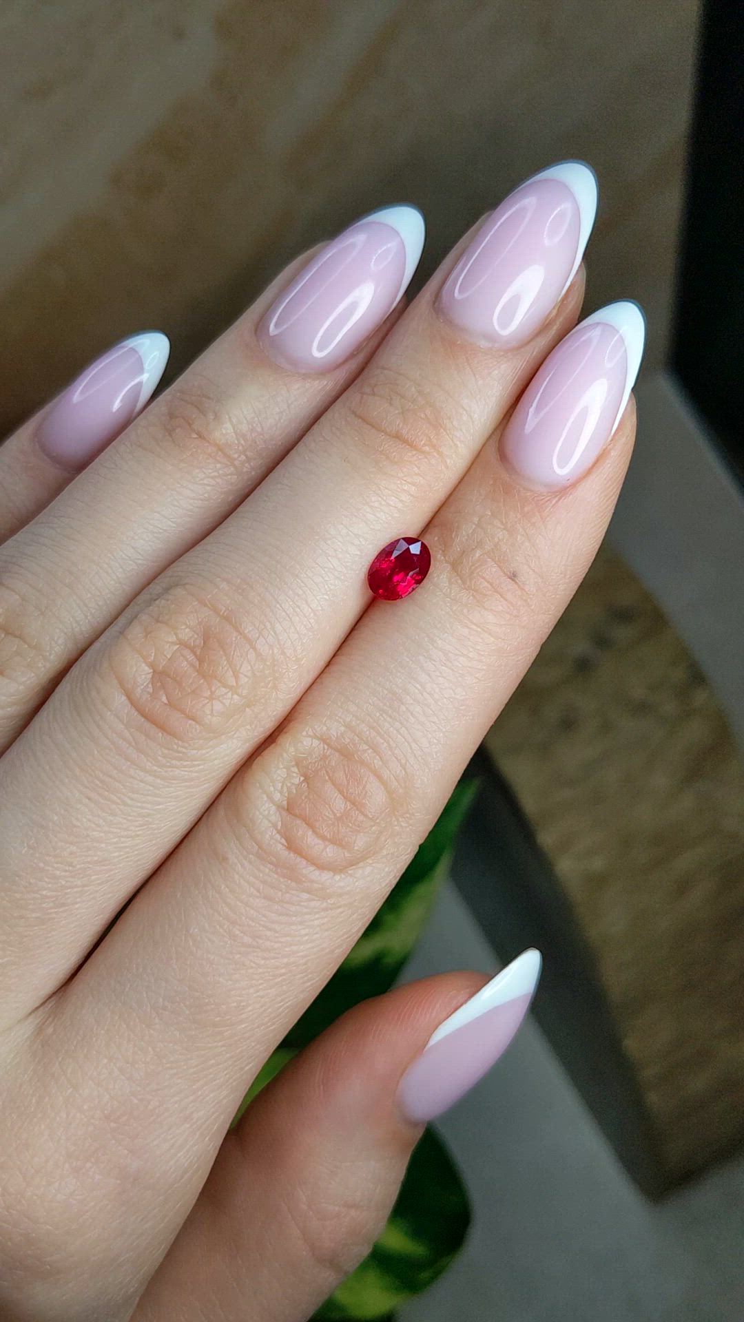 1.02 Ct. Ruby from Mozambique Size Video