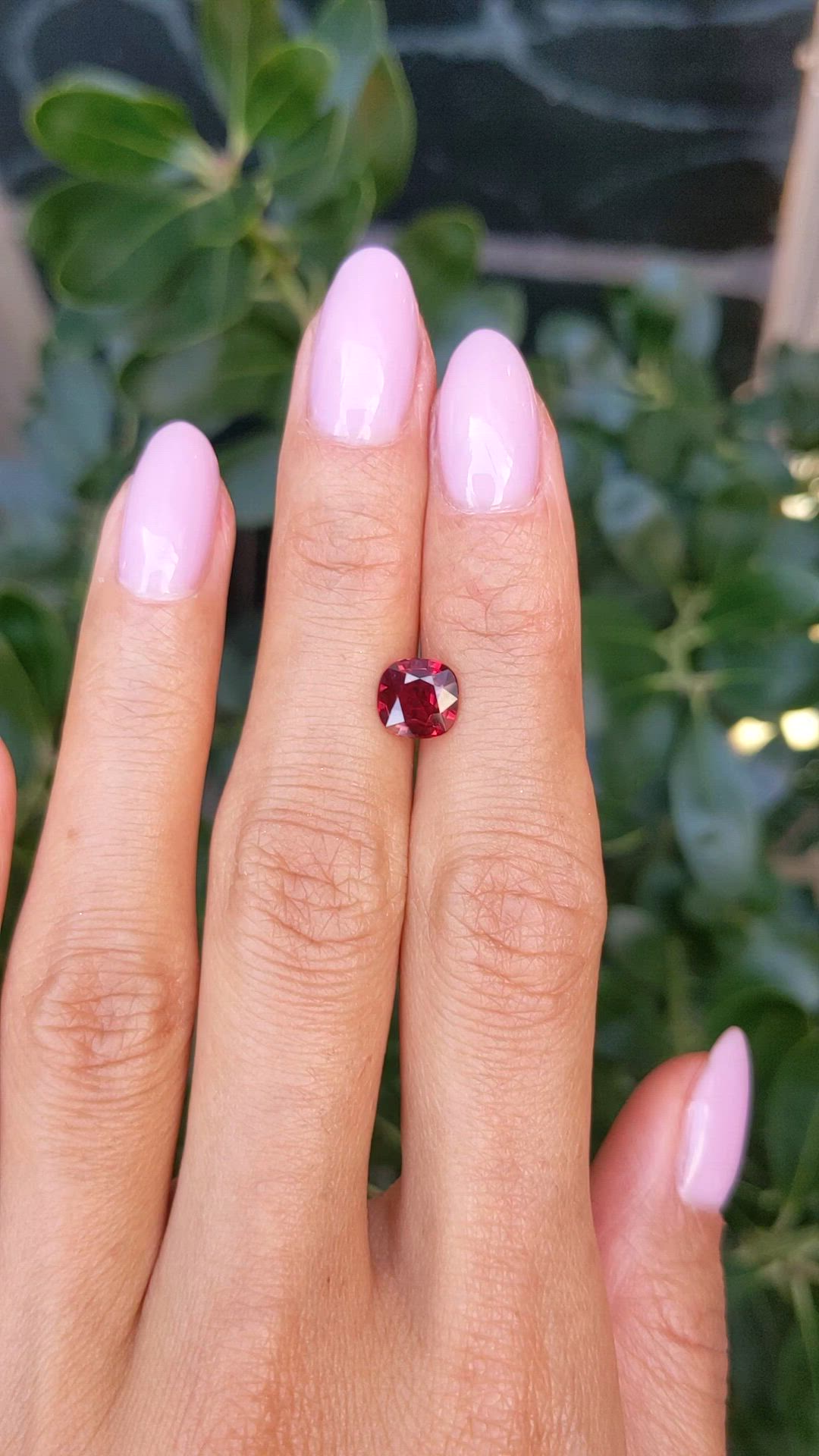 1.36 Ct. Ruby from Mozambique Size Video