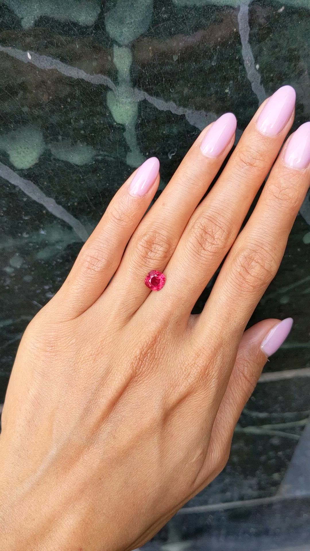 1.52 Ct. Ruby from Mozambique Size Video