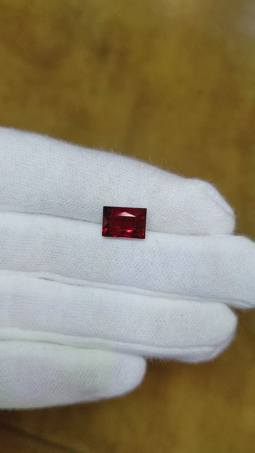 3.21 Ct. Ruby from Mozambique Size Video