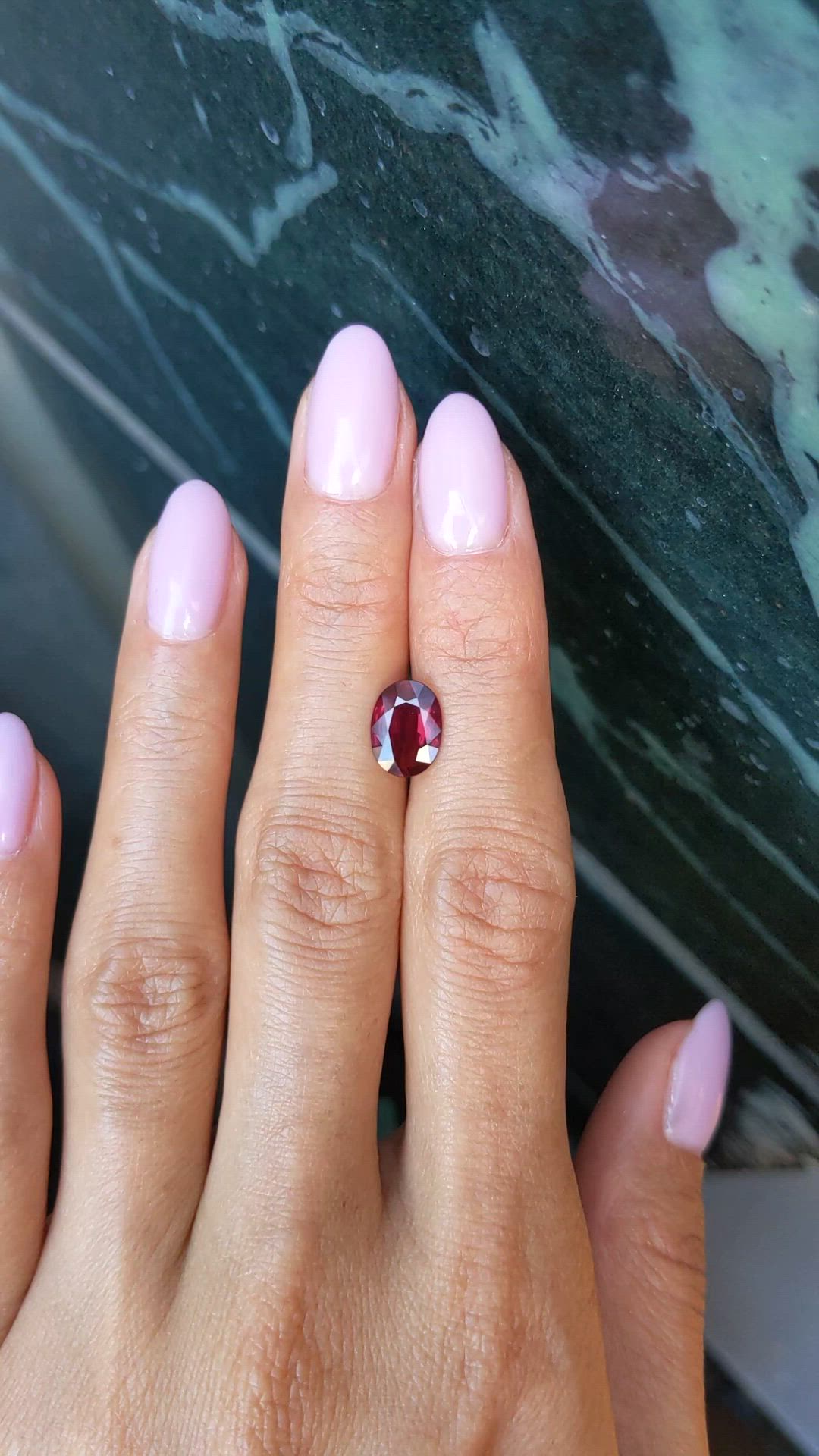 2.01 Ct. Ruby from Mozambique Size Video