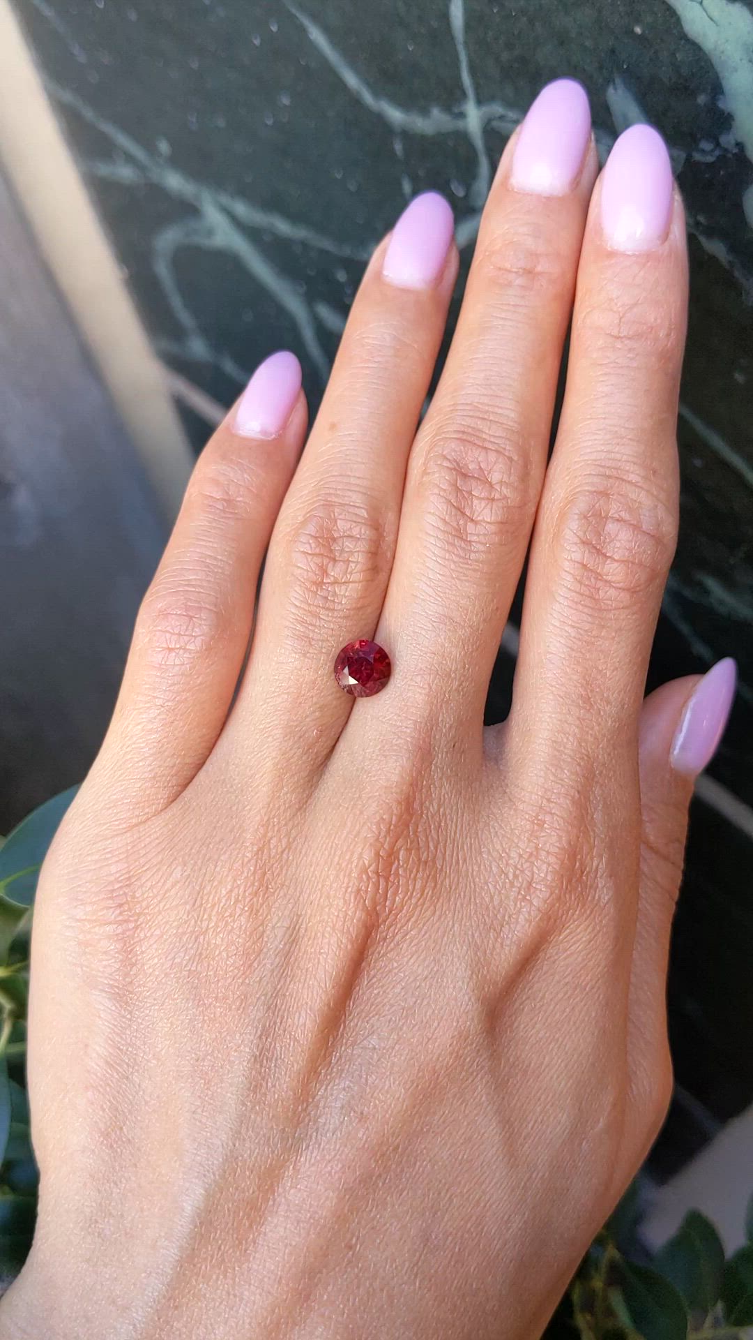 2.01 Ct. Ruby from Mozambique Size Video