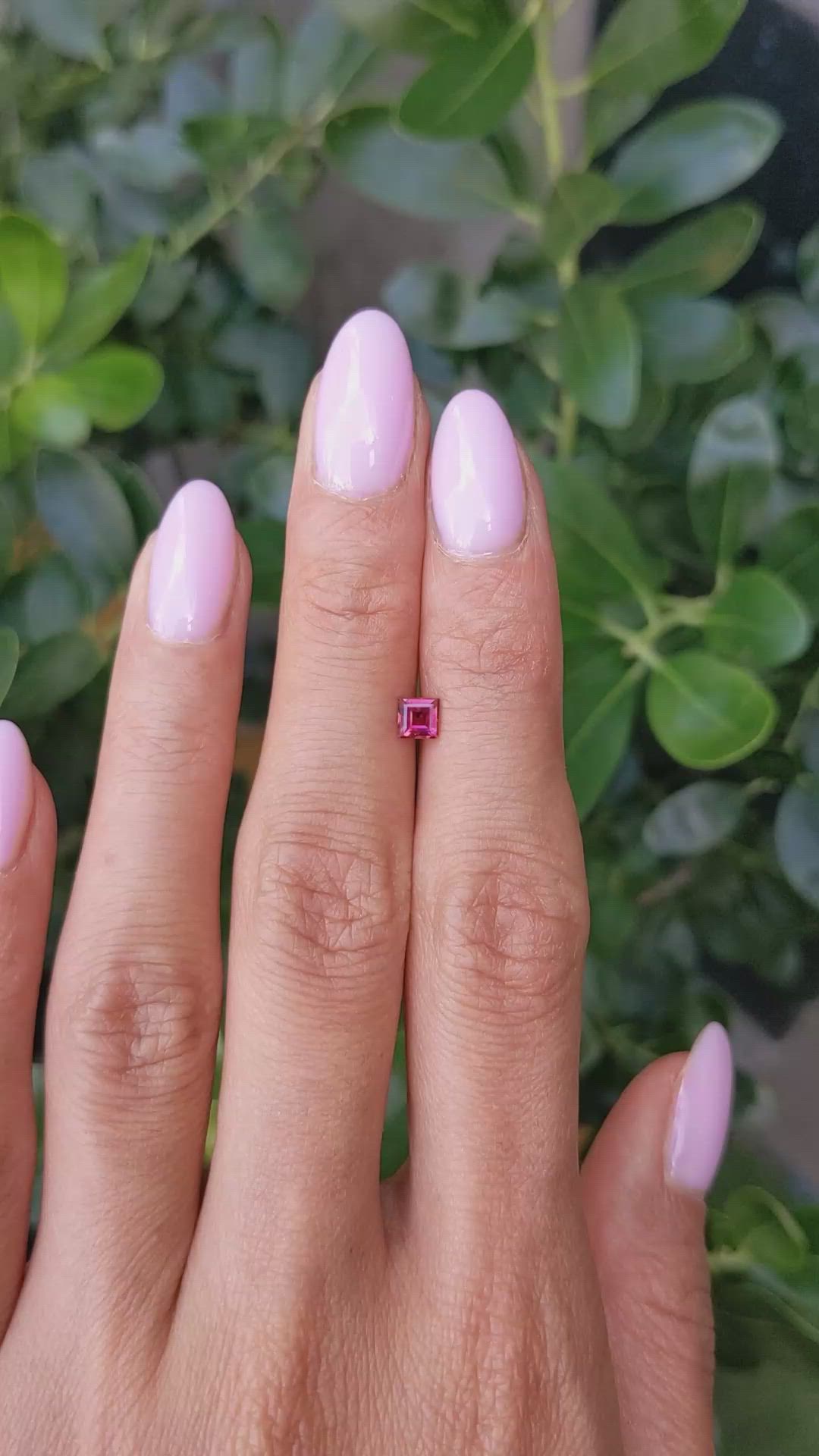 0.37 Ct. Ruby from Mozambique Size Video