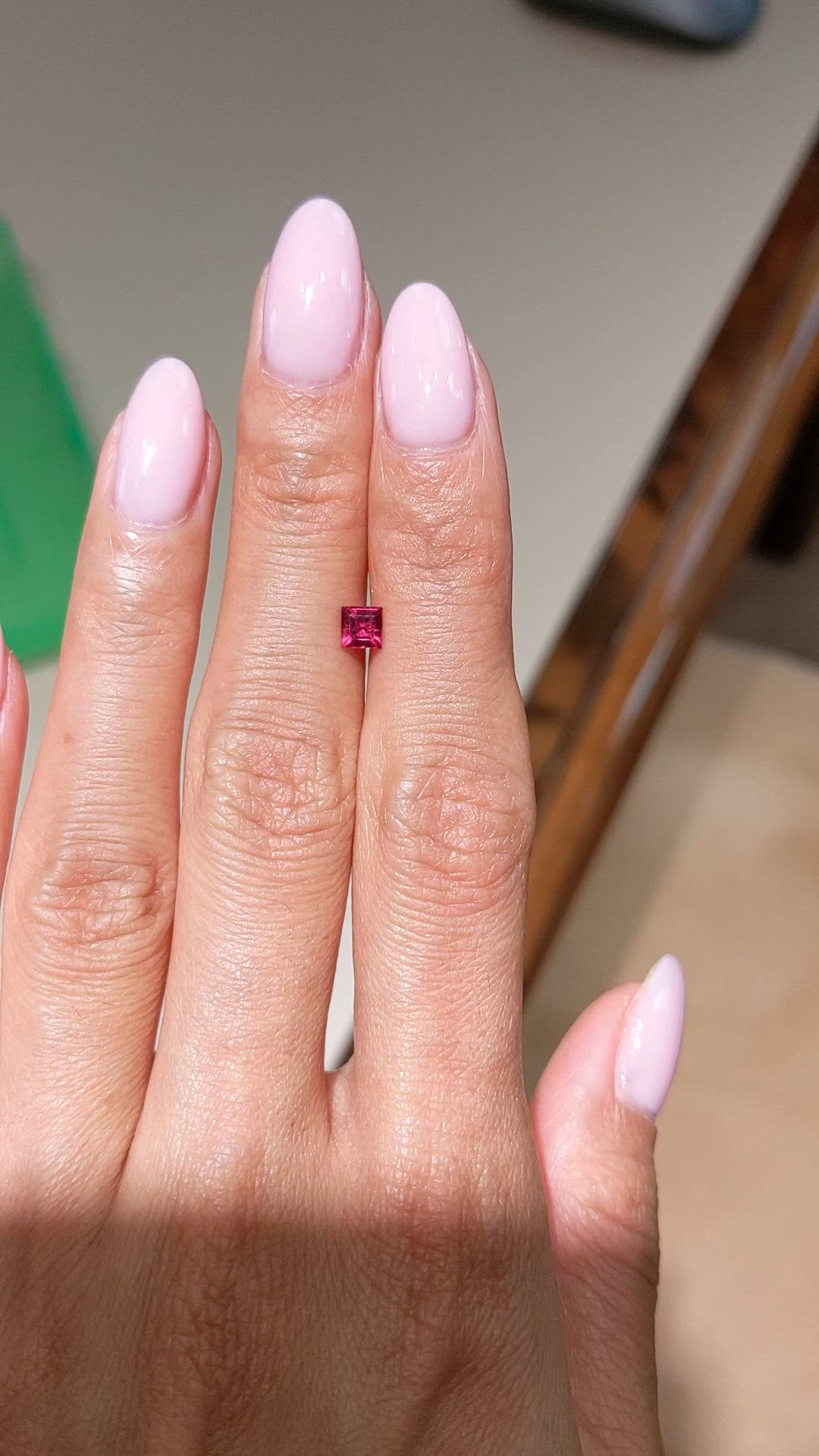 0.40 Ct. Ruby from Mozambique Size Video