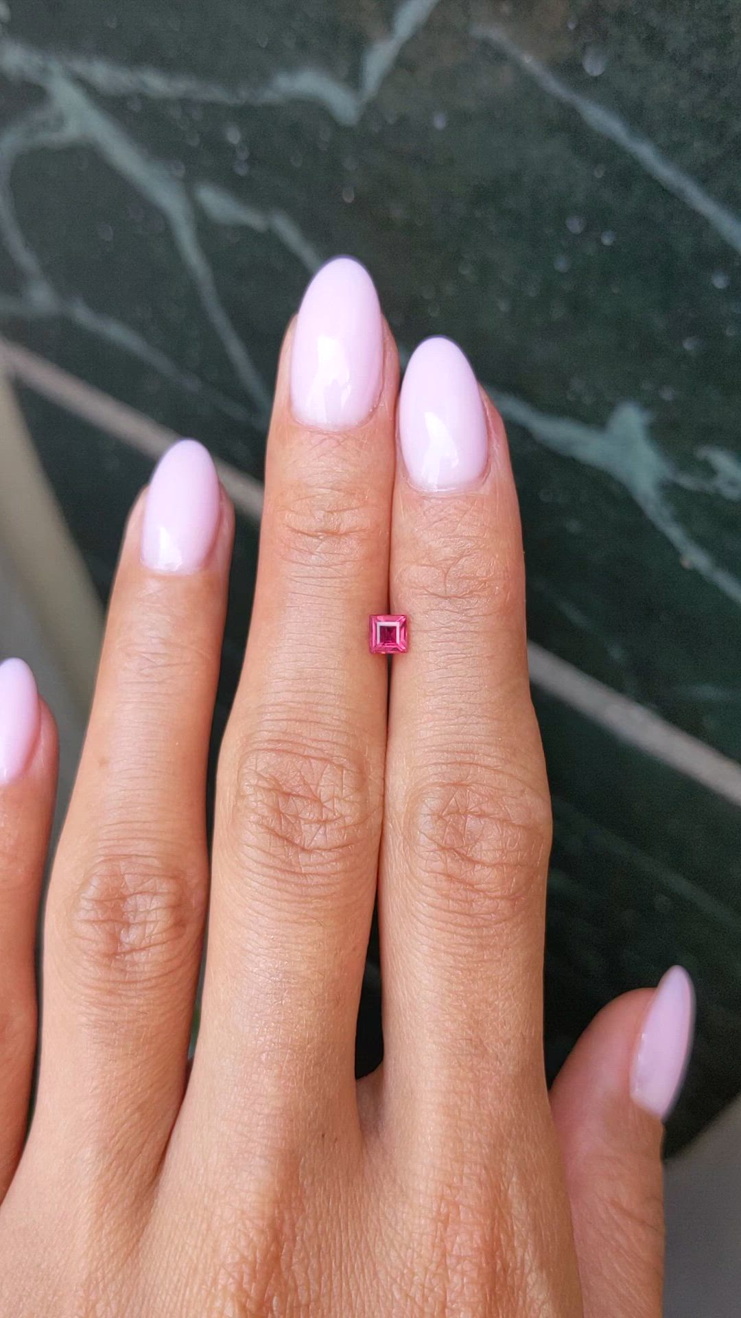 0.41 Ct. Ruby from Mozambique Size Video
