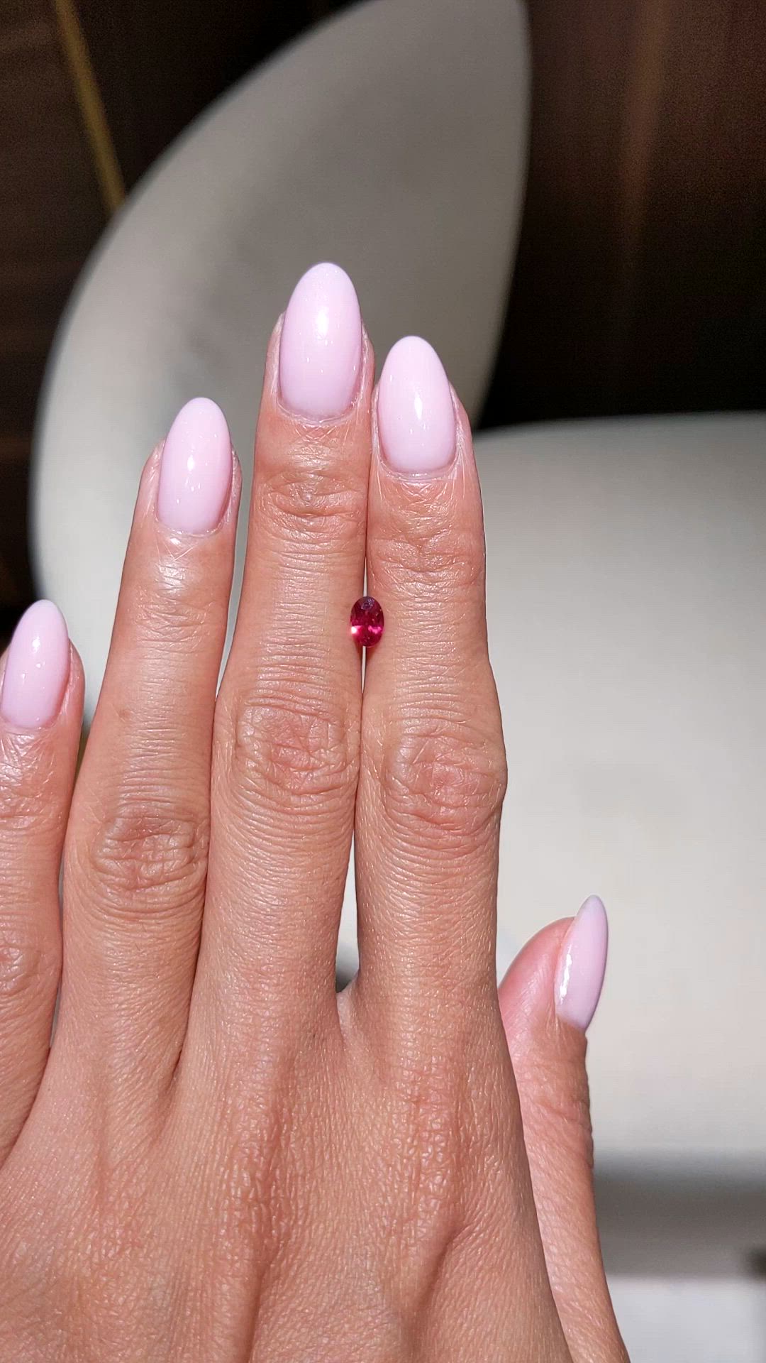 0.50 Ct. Ruby from Thailand Size Video