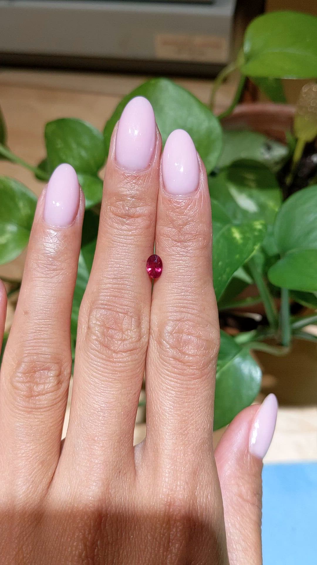 0.50 Ct. Ruby from Thailand Size Video