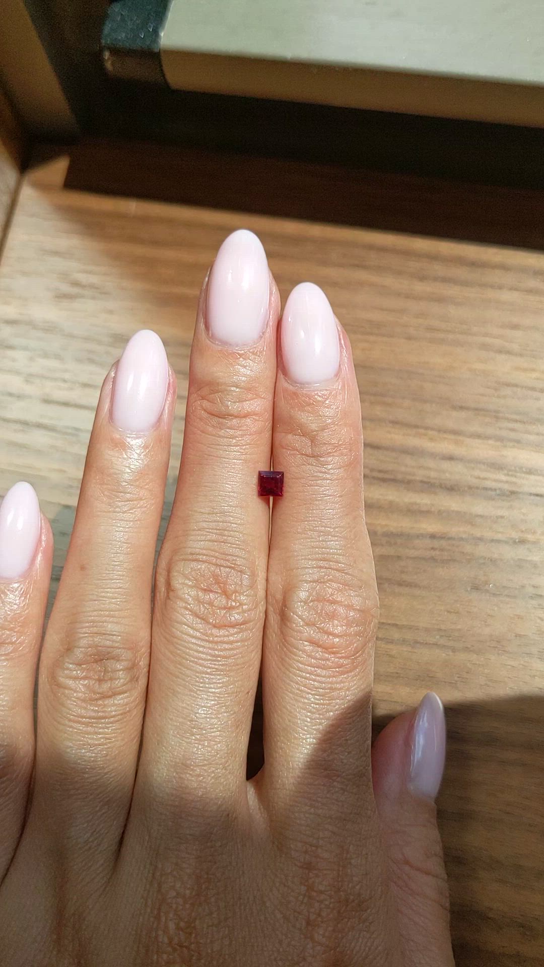 0.40 Ct. Ruby from Madagascar Size Video