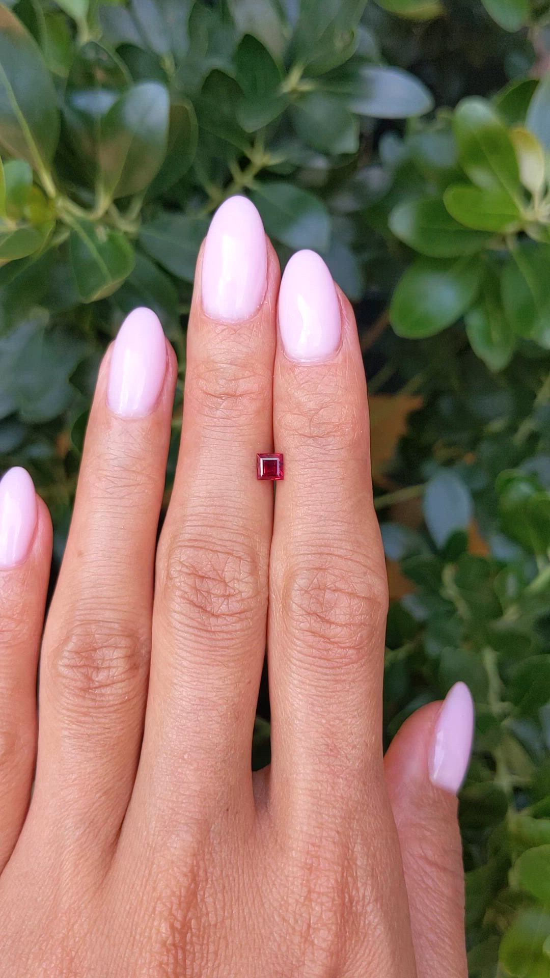 0.40 Ct. Ruby from Madagascar Size Video