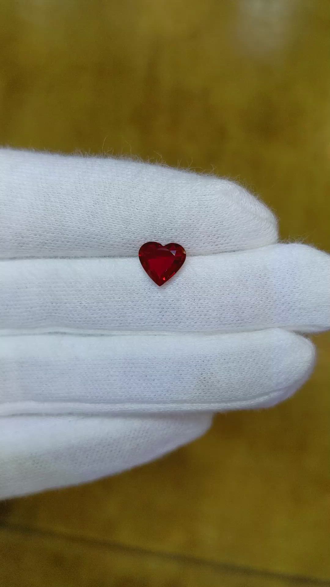 1.13 Ct. Ruby from Mozambique Size Video