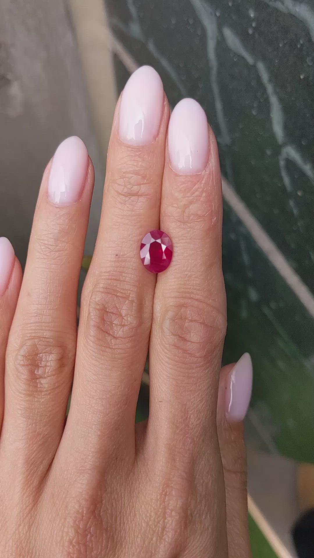 2.08 Ct. Ruby from Burma (Myanmar) Size Video