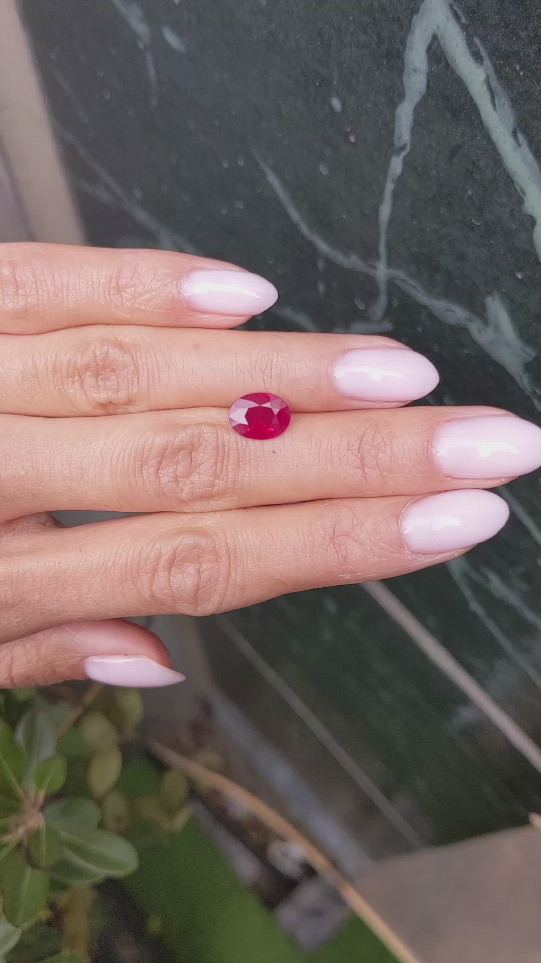 2.08 Ct. Ruby from Burma (Myanmar) Size Video