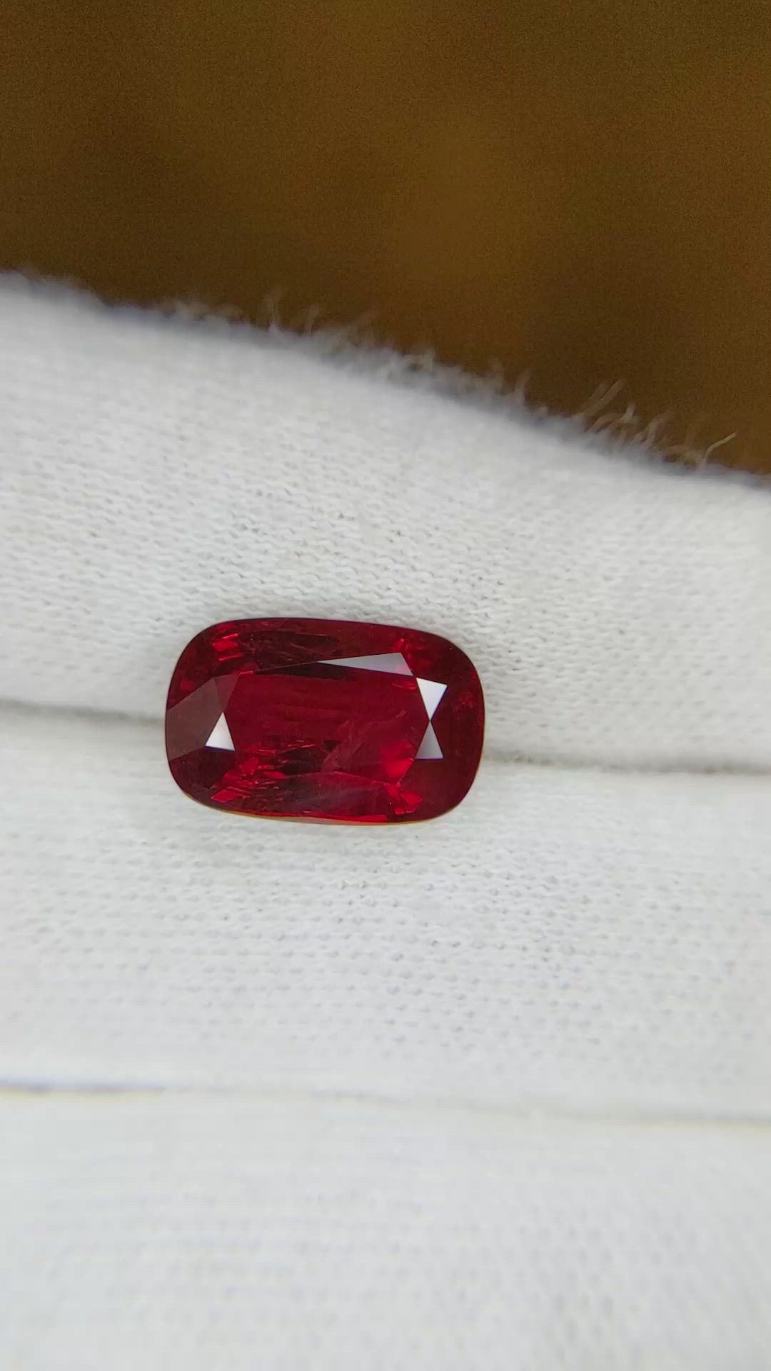 5.35 Ct. Ruby from Mozambique Size Video