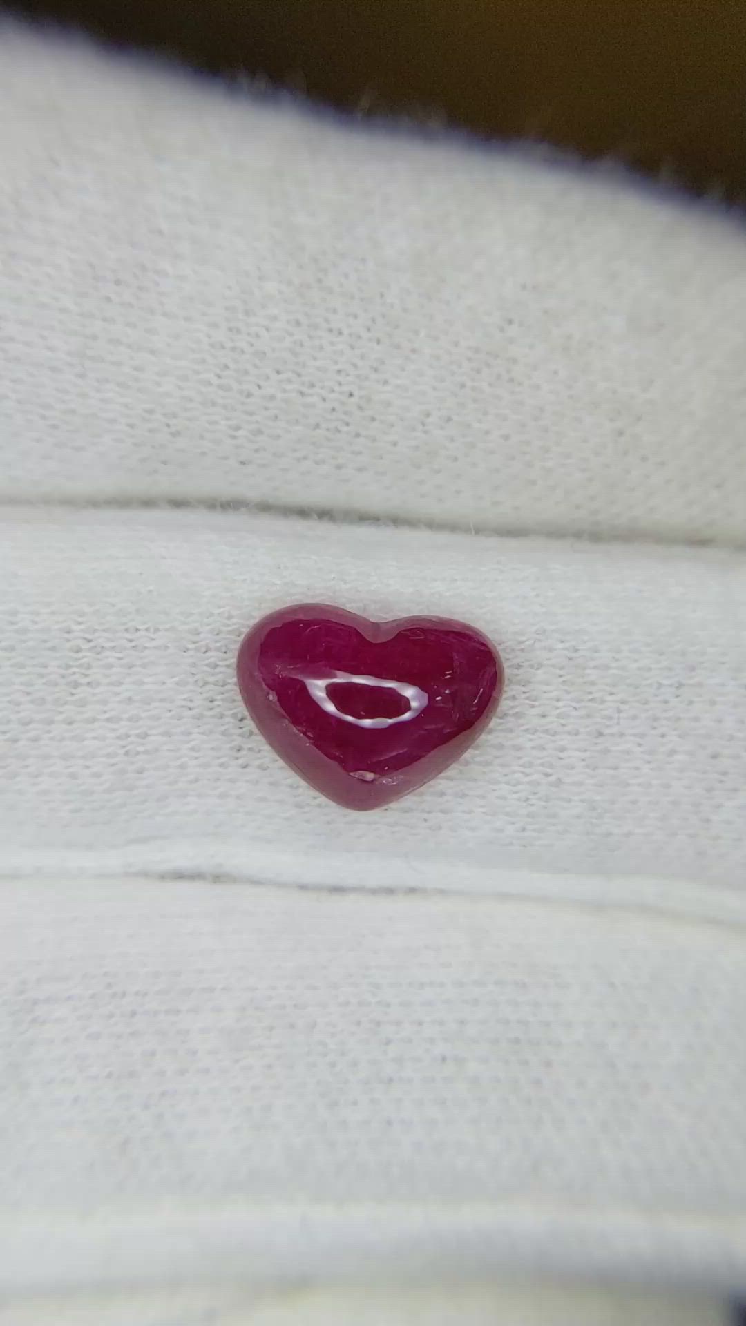 3.76 Ct. Ruby from Mozambique Size Video