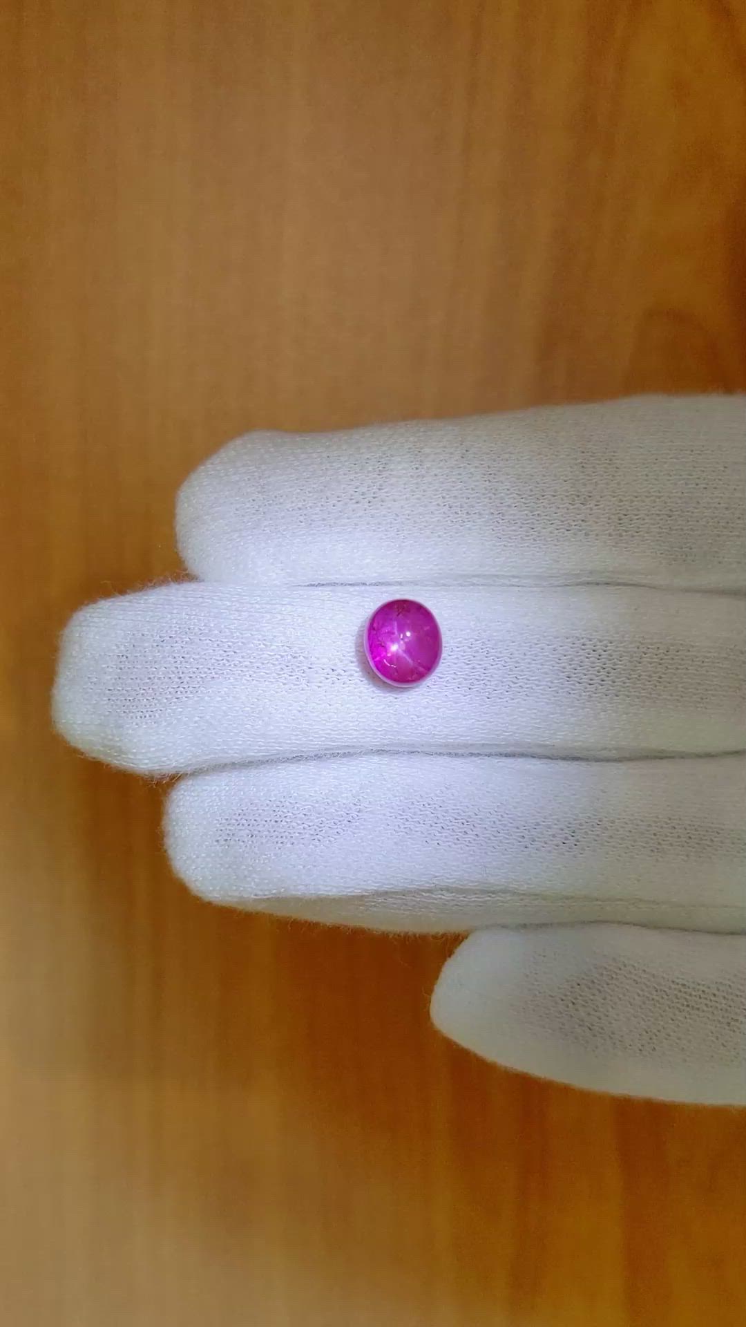 2.53 Ct. Ruby from Burma (Myanmar) Size Video