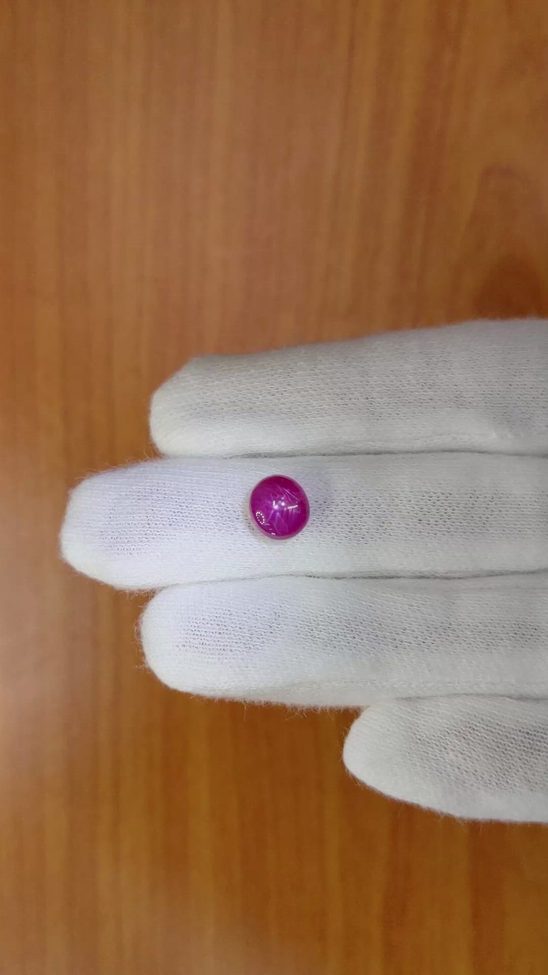 2.73 Ct. Ruby from Burma (Myanmar) Size Video