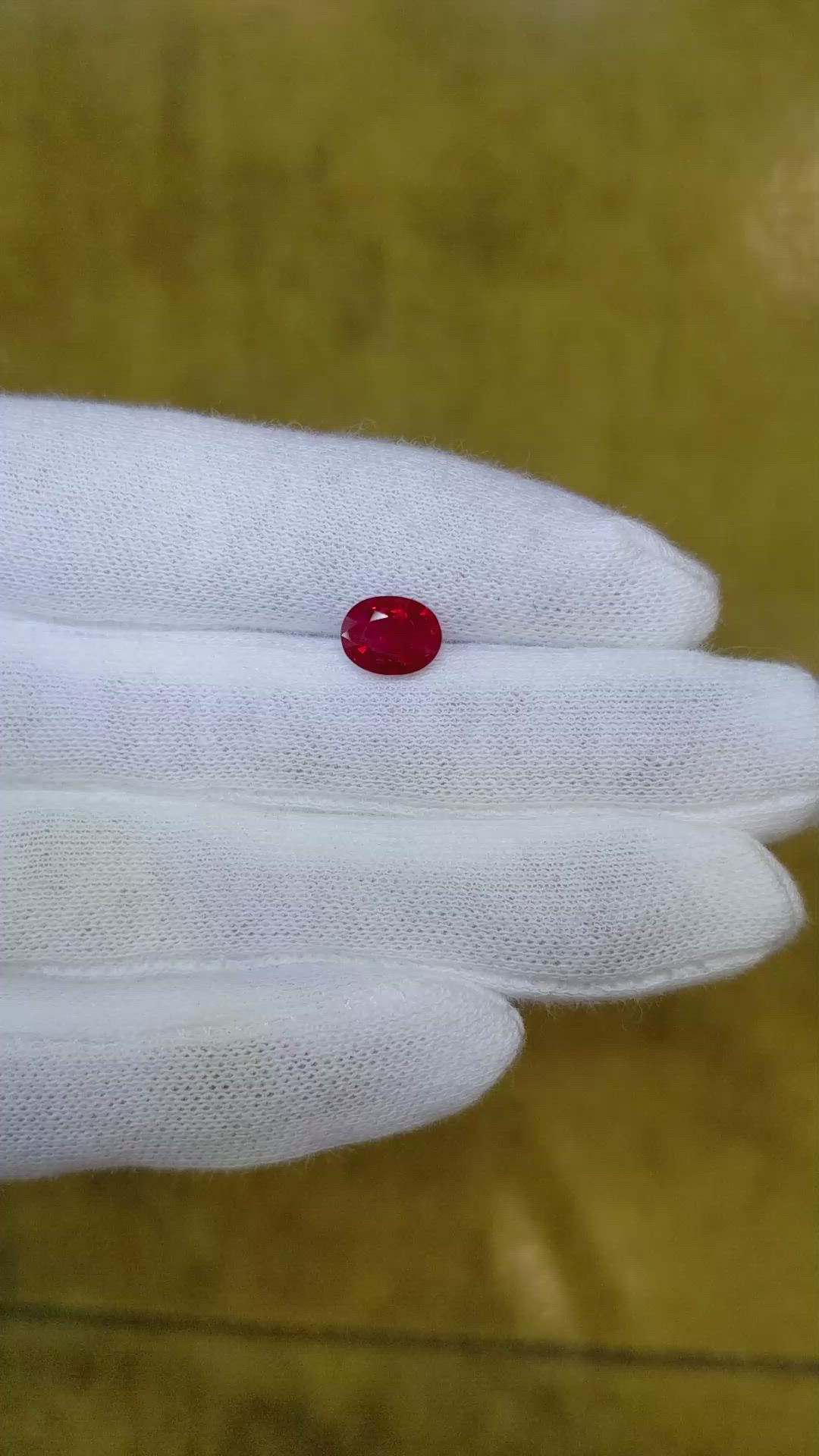 2.02 Ct. Ruby from Burma (Myanmar) Size Video