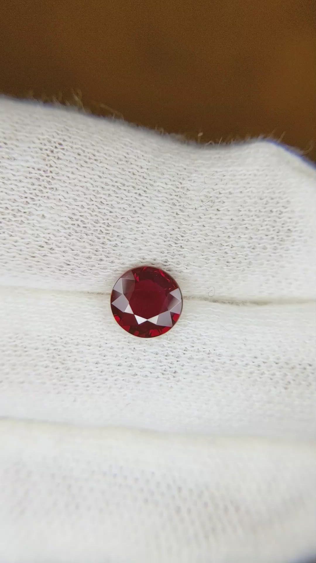 1.22 Ct. Ruby from Mozambique Size Video