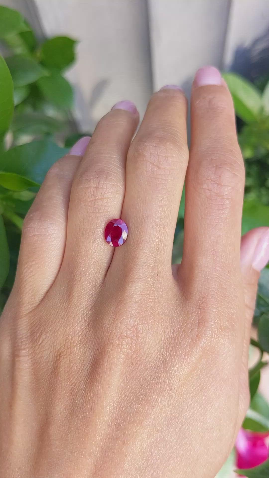 1.80 Ct. Ruby from Burma (Myanmar) Size Video
