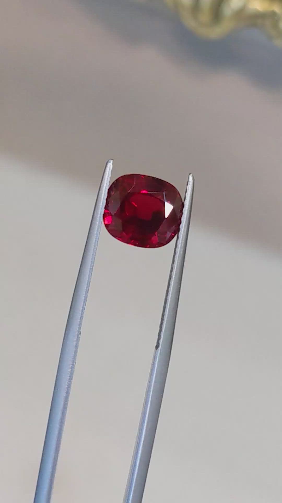 3.15 Ct. Ruby from Mozambique Size Video