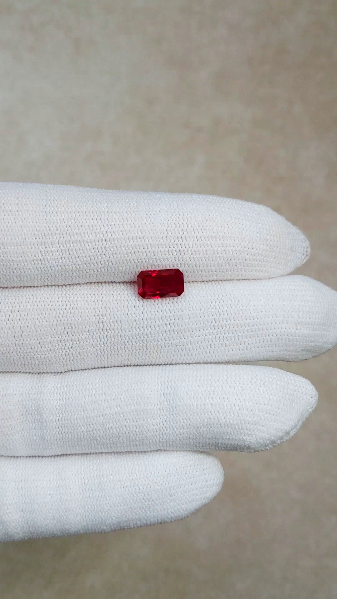 1.99 Ct. Ruby from Burma (Myanmar) Size Video
