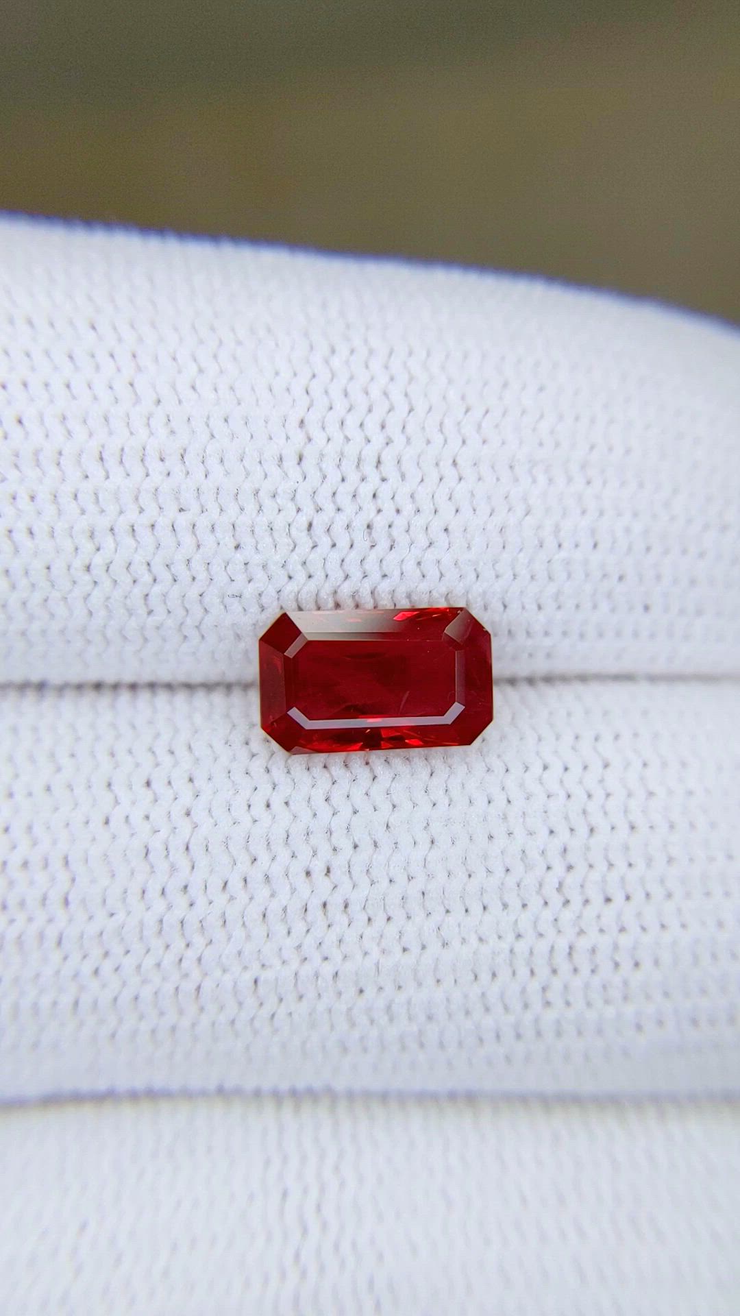 1.99 Ct. Ruby from Burma (Myanmar) Size Video