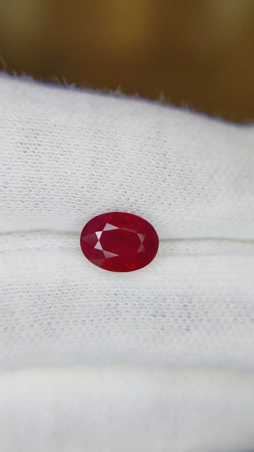 2.40 Ct. Ruby from Burma (Myanmar) Size Video
