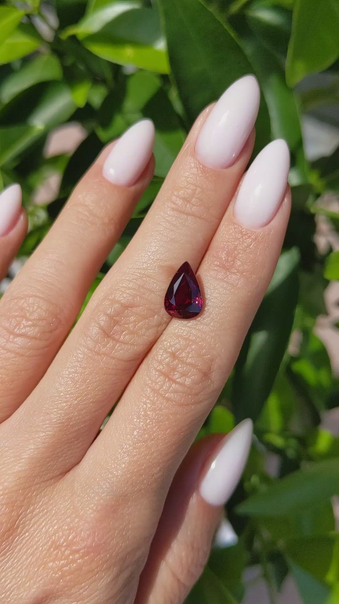 3.22 Ct. Ruby from Mozambique Size Video