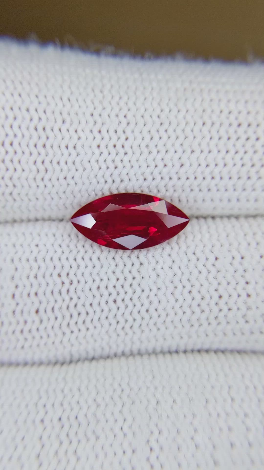 2.16 Ct. Ruby from Burma (Myanmar) Size Video