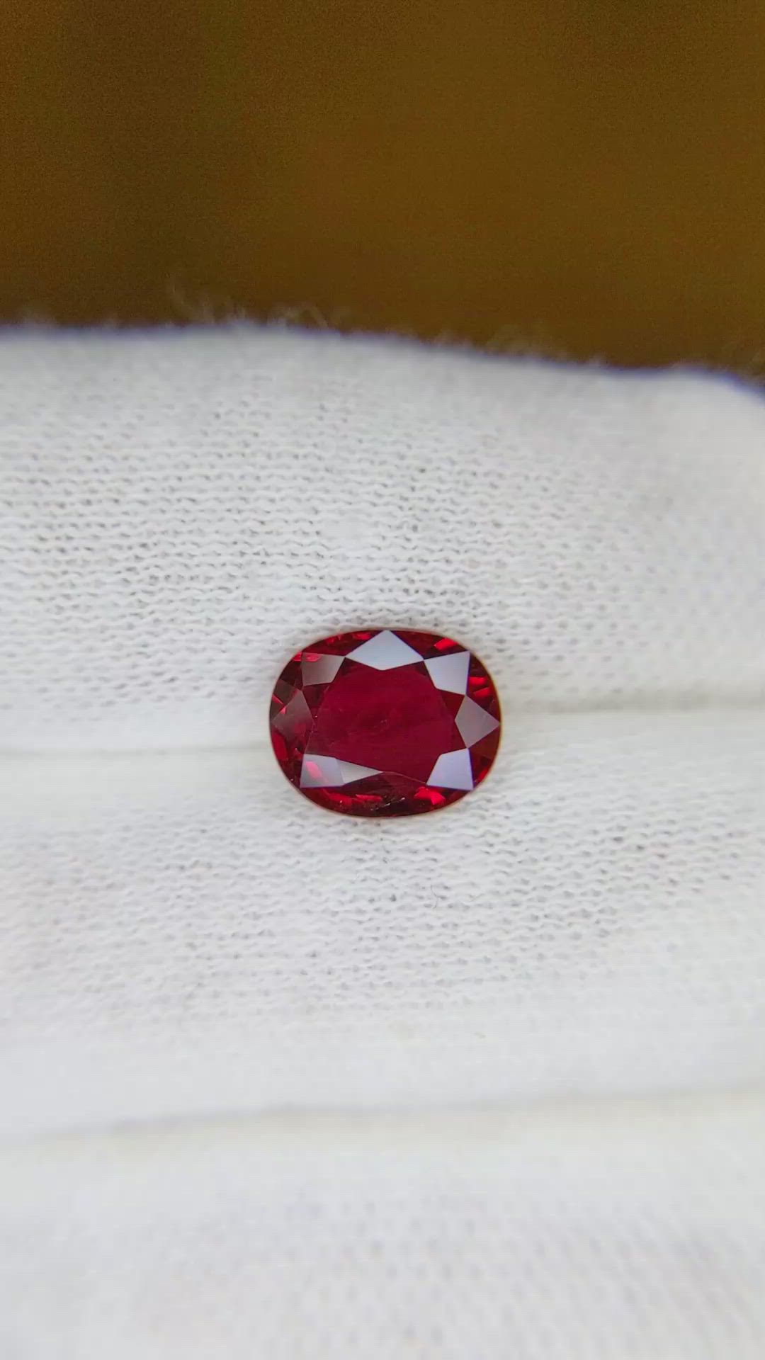 2.35 Ct. Ruby from Thailand Size Video