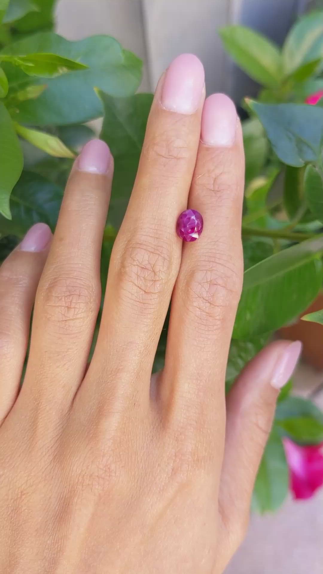 1.93 Ct. Ruby from Burma (Myanmar) Size Video