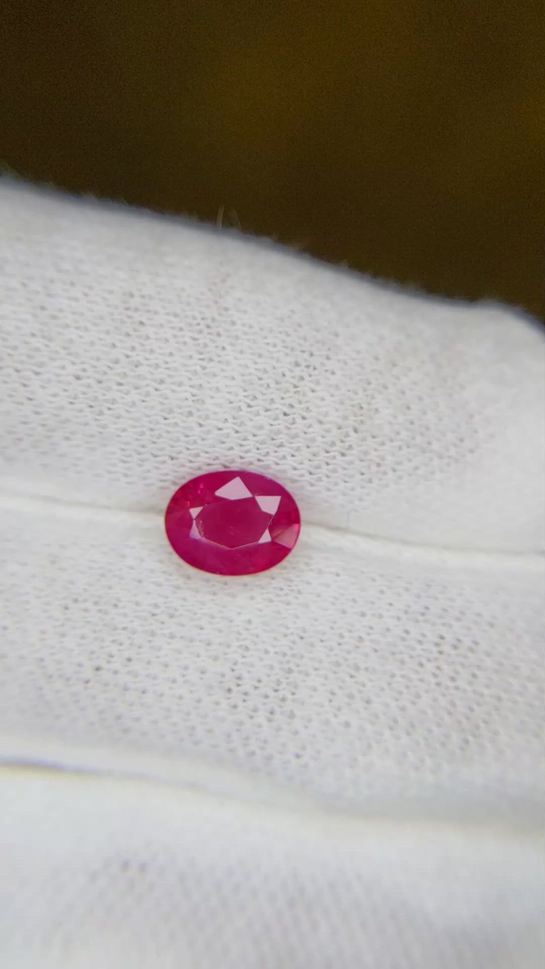 1.43 Ct. Ruby from Mozambique Size Video
