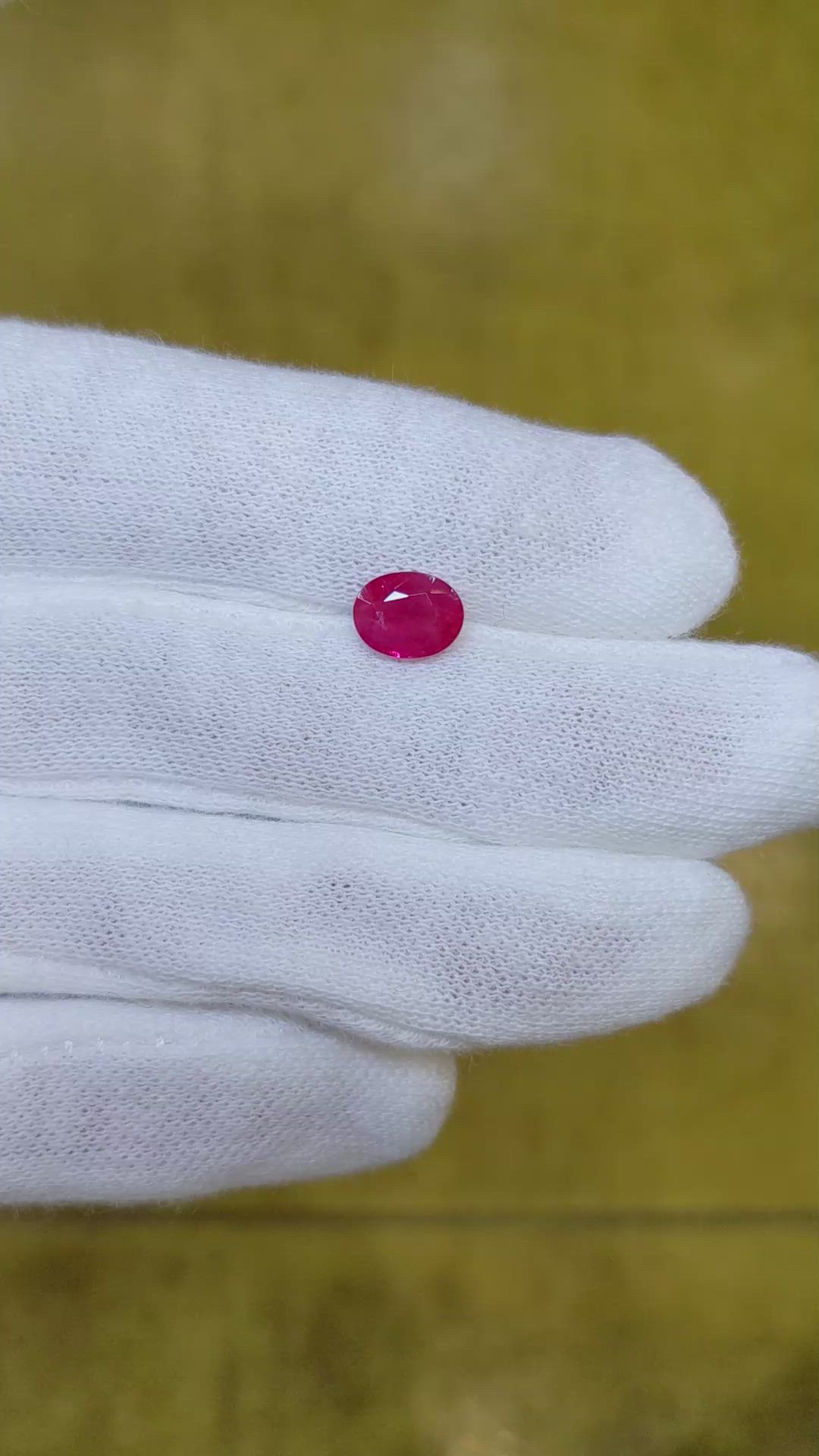 1.43 Ct. Ruby from Mozambique Size Video