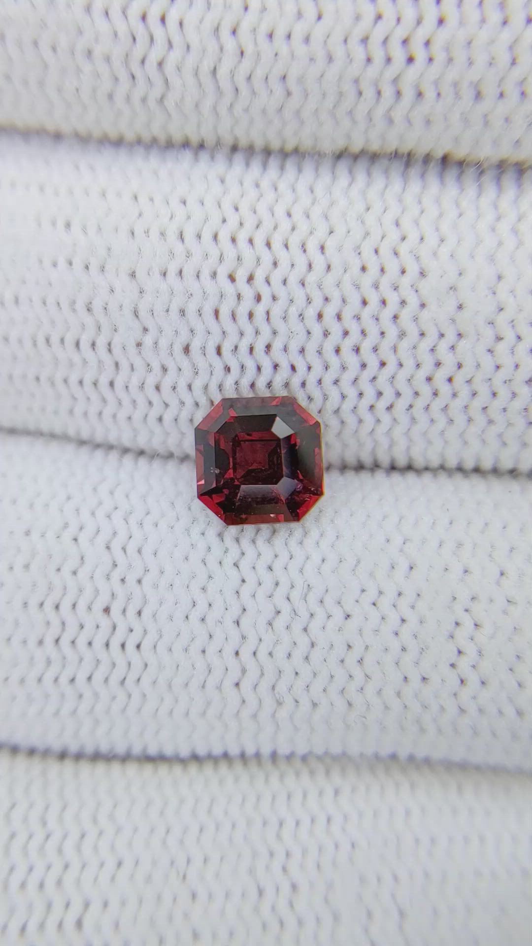 1.73 Ct. Ruby from Mozambique Size Video