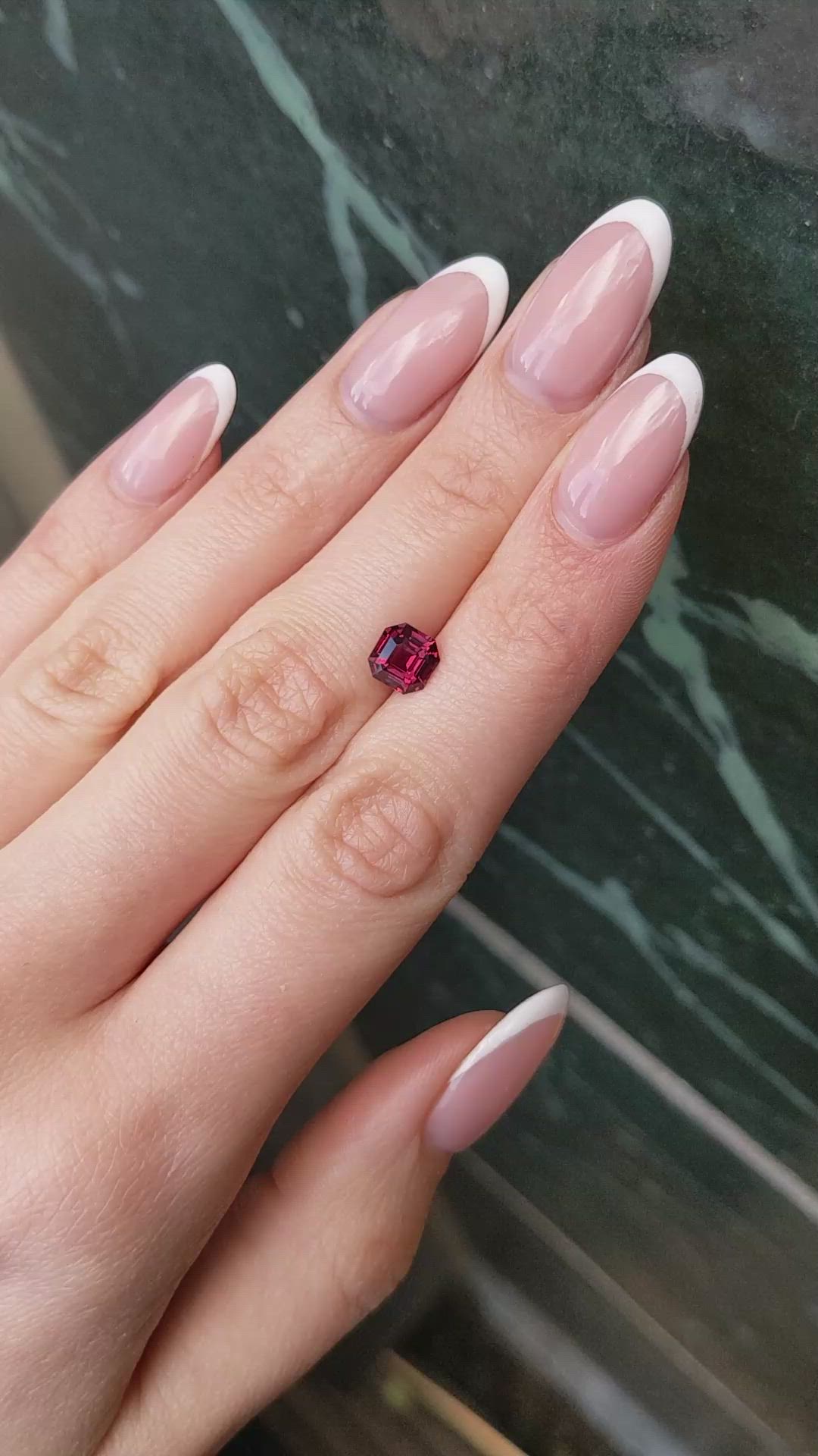 1.73 Ct. Ruby from Mozambique Size Video