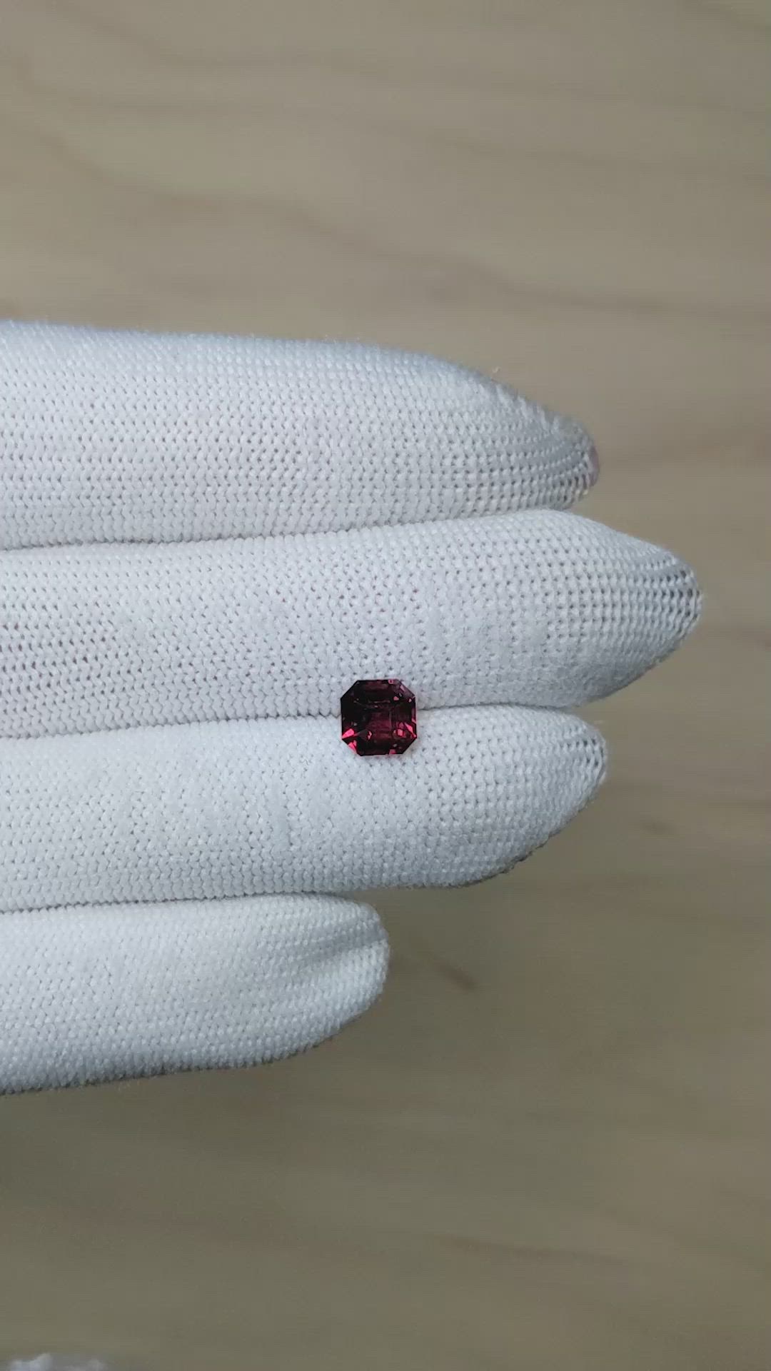 1.73 Ct. Ruby from Mozambique Size Video