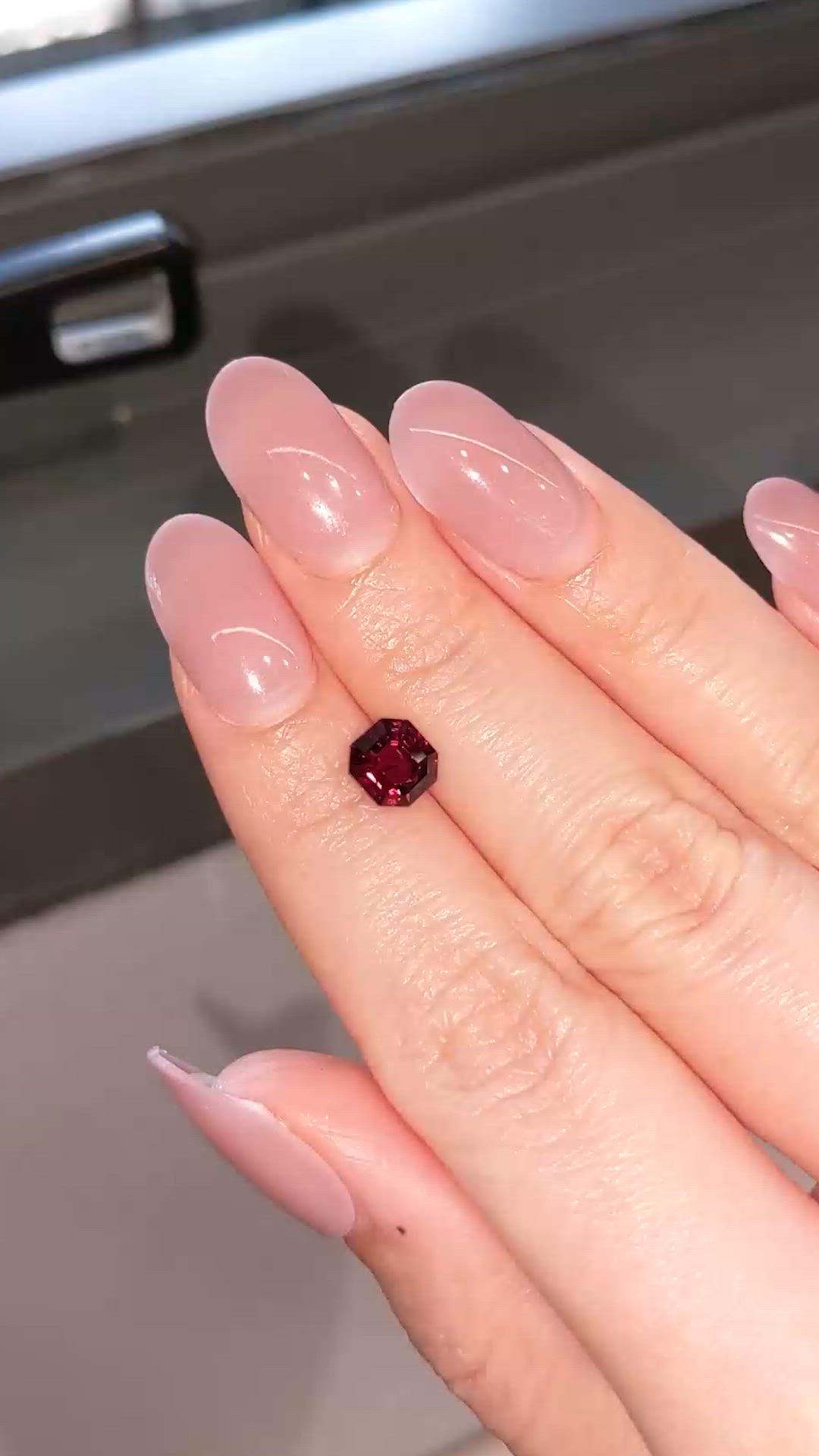 2.03 Ct. Ruby from Ceylon (Sri Lanka) Size Video
