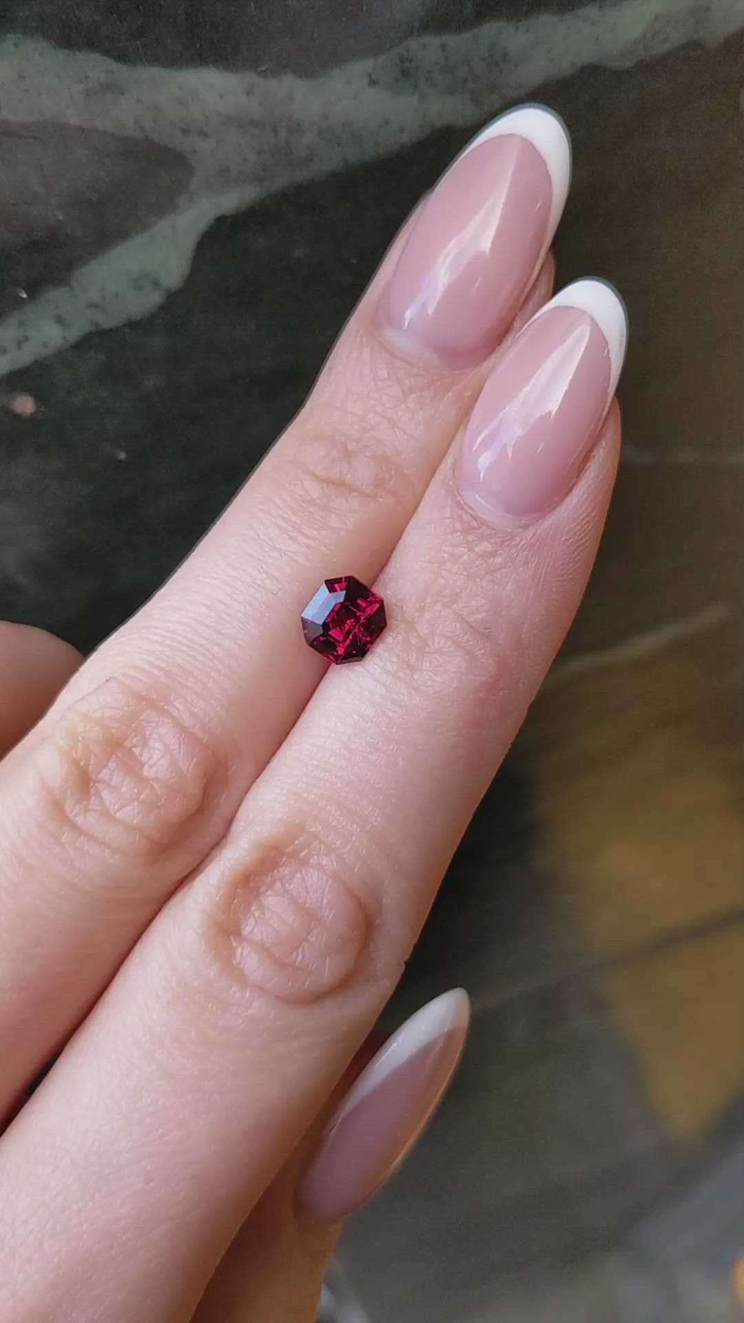1.73 Ct. Ruby from Ceylon (Sri Lanka) Size Video