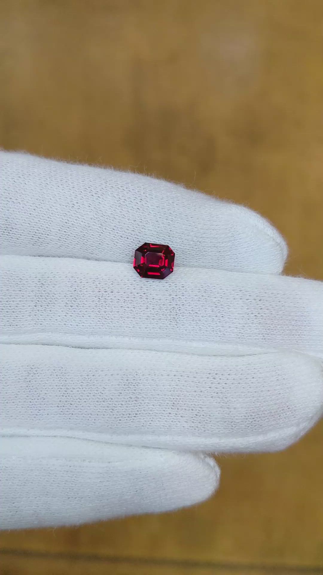 1.25 Ct. Ruby from Mozambique Size Video