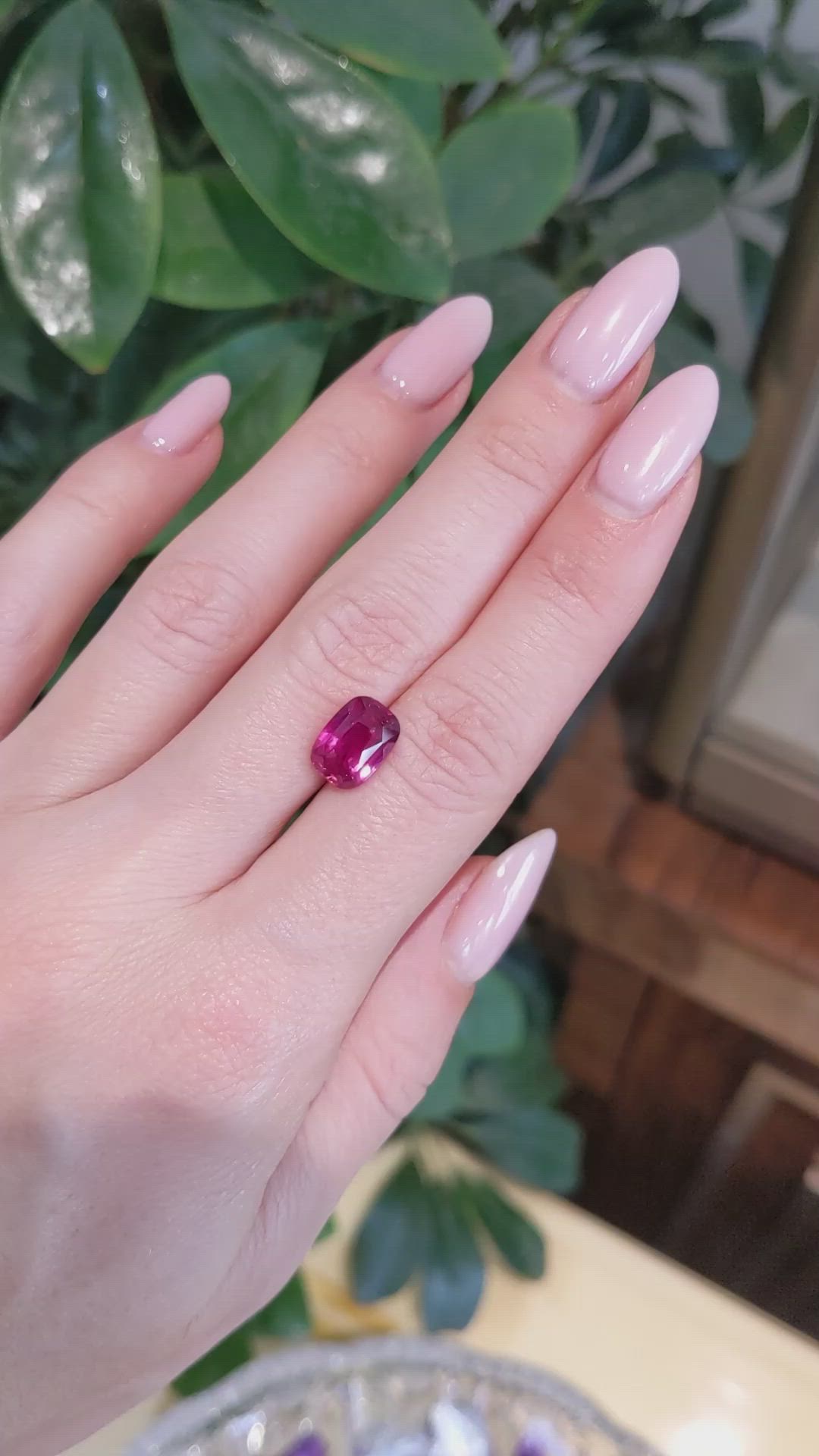4.04 Ct. Ruby from Mozambique Size Video