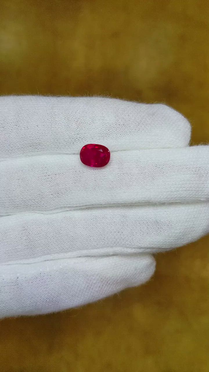 3.00 Ct. Ruby from Afghanistan Size Video