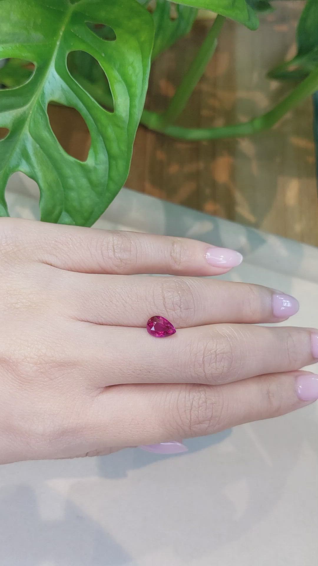 1.74 Ct. Ruby from Burma (Myanmar) Size Video